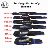 Shimano stainless steel fabric Fishing Rod bag with shoulder strap