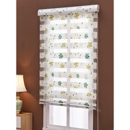 Blinds No-Drill Bathroom Waterproof Sunshade Living Room No-Drill Bedroom Sheer Kitchen Lift Roller 