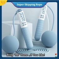 2in1 Smart Skipping Rope Cordless with Digital Counter Professional tali lompat electronic Jumping J
