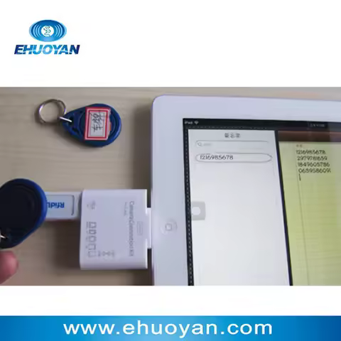 USB Dongle Emulate Keyboard 13.56Mhz ISO 14443 A Rfid NFC Reader Android iPad Tablet Mobile+2tags