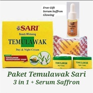 Temulawak SARI BPOM Package 3 IN 1 + free serum