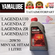100% ORIGINAL HLY YAMALUBE SCOOTER 4AT SEMI SYNTHETIC FULLY SYNTHETIC COOLANT 4T MINYAK HITAM