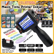 Handheld Inkjet Printer Portable Printer Gun Text QRCode Barcode Batch Number Label Image