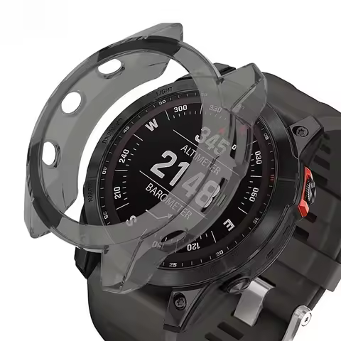 Case Cover for Garmin Fenix 7X/Fenix 7/Fenix 7X Soft TPU Slim Protective Case for Fenix 7/7S/7X Sola