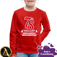 baju kaos anak atasan lengan panjang17 Agustus 2023