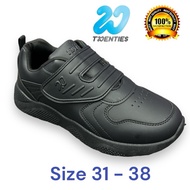 Twenties Black School Shoes Kasut Sekolah Hitam - P 223