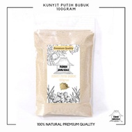 RUMAH JAMU SOLO - White turmeric powder 100 grams white turmeric spice traditional drink kitchen spi