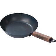 Lightweight Iron Frying Pan 26cm, Easy to Handle for Women, Made in Japan, for Gas or IH Use, 1.0mm/
