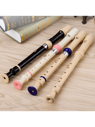 1pc High-Quality 8-Hole German Style Soprano C Key Recorder, Suitable For Beginners & Professional P