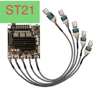 แอมป์รุ่น ZK-ST21 แท้ TPA3221 100W*2+200 DC12-30V รองรับปรีไมค์ ZK AMP แอมป์จิ๋วขับซับ ZK3002 ZK160