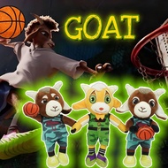 New GOAT Movie Miracle Dream Team Goat Surrounding Plush Toys Cute Cartoon Doll Gift