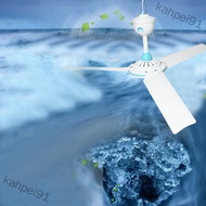 kahpei91 DC 12V Low-voltage Ceiling Hanging Fan Household Camping Electrical Fan