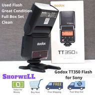 Used Godox TT350 TTL Camera Flash compatible with Sony A7ii a6000 a6400 A7iii A7iv