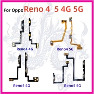 On Off Power Volume Button Flex For Oppo Reno5 4G 5G Reno4 4G 5G Side Key Switch Flex Cable