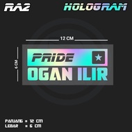 PRIDE OGAN ILIR CUTTING STICKER | RA2 SS