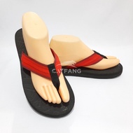 Casual Flip flops (Red) for Men and Women (Sipit Tsinelas) catfangfootwear