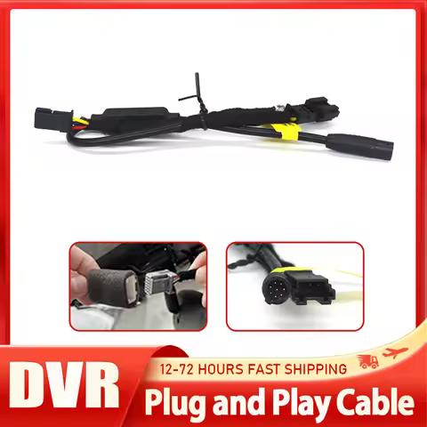 Plug and Play Rain Sensor Power Cable Car DVR Dash Cam For Audi a3 a4 a5 a6 a7 a8 q2 q3 q5 q7 q8 s3 