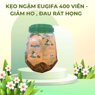 Eugifa kingphar 4 cough lozenges (jar of 400 tablets), sore throat, sore throat, hoarseness, sore th