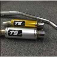 TS RACING YAMAHA LC 135 V2 V3 V4 5S EXHAUST size (28MM 32MM )