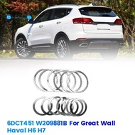 1Set/13pcs Transmission Clutch Steel Plates Kits 6DCT451 W209881B for   H6 H7 Series  Steel Set