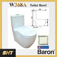 Baron W368A 1-Piece Toilet Bowl Geberit Flushing System