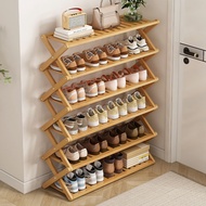 Bamboo Shoe Rack Installation Shoe Storage Doorway Multi Layer Outdoor Shoe Rack Furniture Narrow Organizer Household indoor good-looking Shelf Shoe Rack Shoe Cabinet