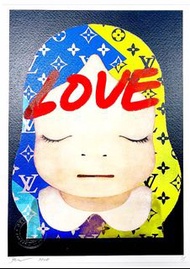 DEATH NYC  LOVE (孤本)  親筆簽名   奈良美智