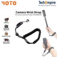 Camera Wrist Strap Adjustable Nylon Lanyard Insta360 X5/X4/X3/Ace Pro 2 DJI ACTION 5 Pro 4 Osmo Pock