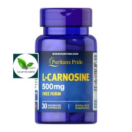 sure Puritan's Pride L-Carnosine 500 mg / 30 Capsules