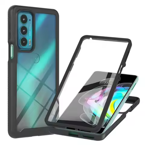 Edge 20 Lite Edge30 Pro 5G Crystal Case 360 Protect Front PET Film Capa for Motorola Moto Edge 30 Pr