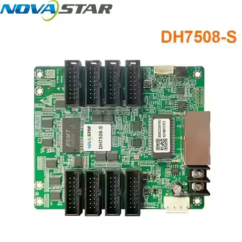 Novastar Led Receiving Card DH7508 Display Control System Card Synchronous 128*256 Pixels 8*HUB75E I