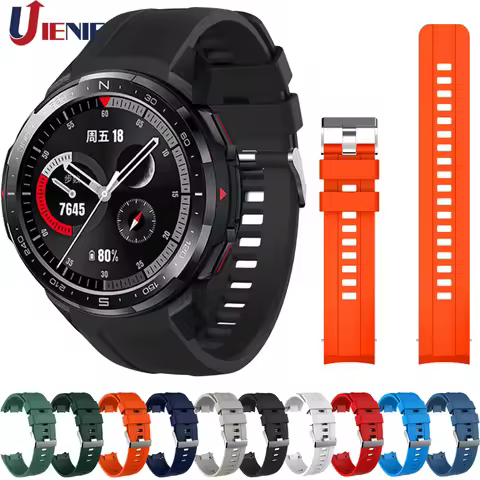 Watch Band for Honor Watch GS Pro Strap Silicone Sport Watchband for Huawei Honor Watch GS Pro Brace