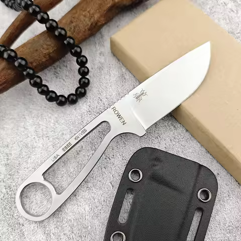 IZULA 8Cr13Mov Fixed Blade Picnic Stainless Steel Outdoor Portable Knife Utility Cutter with Durable