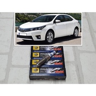 Spark Plug Iridium Toyota Corolla Altis E170 (2014-2019) 4 Heads Working Distance 100000 Km : Hella 