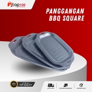 Top100 - BBQ Pan Square 32, 36, 40cm Non-Stick Premium Long Grill