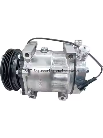 84290377 12V SD7H15 A/C Compressor Replacement for New Holland Tractor T4.105 T4.110F T5.105 T5.115 