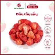 Crispy Dried Strawberry Dalat Whole Fruit - Standard Goods Dalat, Sublimated Dried Without Sugar