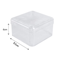 FF2707/BPS688 1PCS Transparent Square Plastic Container