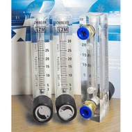 SPN All Sizes 0.1-1 0.2-2 0.3-3 1-10 3-30 100-1000lpm Lzm-6t Air Flowmeter Rotameter With Control Va