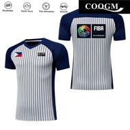 FIBA Basketball Referee T-shirt Breathable Quick Dry Team Uniform Jersey