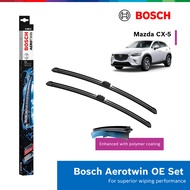 Bosch Aerotwin OE Car Wiper Set for Mazda CX-5 (A399S) + Free Windshield Microfiber Cloth