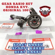 GER RASIO ORI BEAT KARBU GIGI RASIO SET HONDA SCOOPY KARBU RASIO SET HONDA BEAT KALBU GIR RASIO BEAT