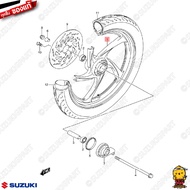 ล้อแม็ก WHEEL แท้ Suzuki Shooter 115 Fi / Smash 115 Fi / Raider J Crossover 115