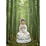 H24 Porcelain Military Statue