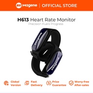 Magene เซ็นเซอร์เครื่องวัดชีพจร H613อัจฉริยะติดตามอัตราการเต้นของหัวใจระบบแจ้งเตือนบลูทูธ ANT + แบตเ