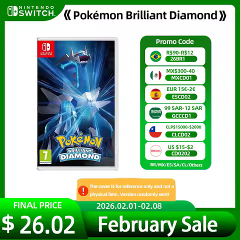Pokemon Brilliant Diamond Stander Edition - Nintendo Switch Game Deals Games Cartridge Physical Card