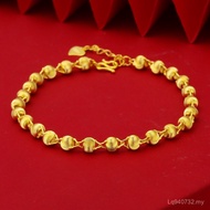 Gold 999.9 Hot-selling Flashing Live Streaming No. 7374 Simple Cat's Eye Female Transfer Electroplat