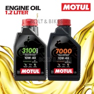 Motul 4T Engine Oil 1.2 Liter 3100 / 7000 for Motorcycle