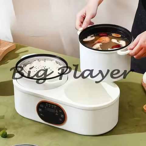 Split Double Inner Pot Rice Cooker Multifunctional Intelligent Electric Cooking Pot Household Automa