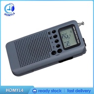 [Homyl4] FM/AM 2 Band Radio Portable Fm Radio With Earphone Battery